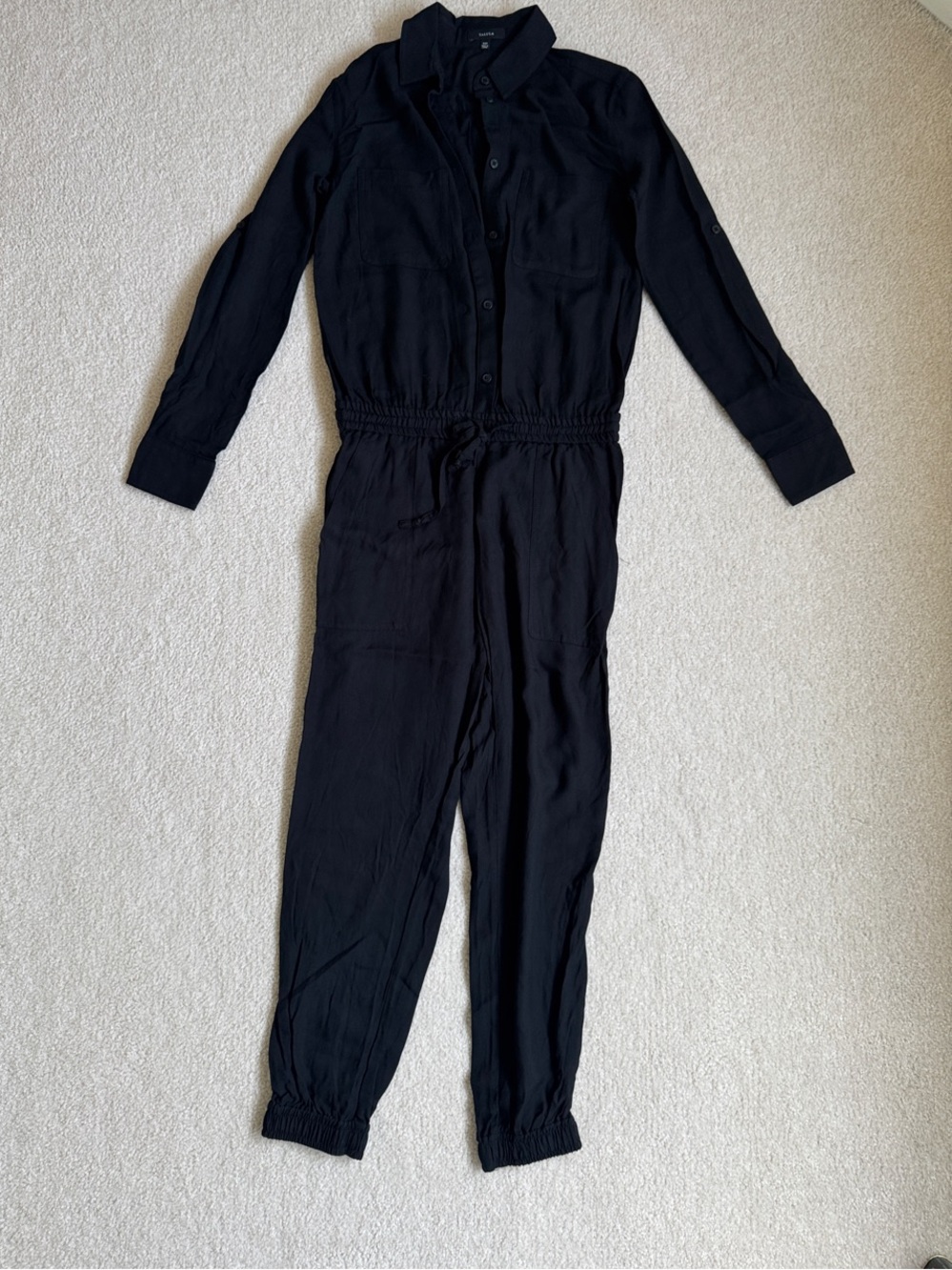 New Aritzia Talula Black Jumpsuit XXS 00